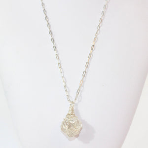 Genuine AA-Grade Herkimer diamond pendant necklace | ASH&STONE Crystal Jewellery Shop Auckland NZ