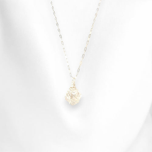 Genuine AA-Grade Herkimer diamond pendant necklace | ASH&STONE Crystal Jewellery Shop Auckland NZ