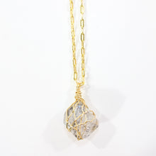 Load image into Gallery viewer, Genuine Herkimer diamond pendant necklace | ASH&amp;STONE Crystal Jewellery Shop Auckland NZ
