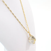 Load image into Gallery viewer, Genuine Herkimer diamond pendant necklace | ASH&amp;STONE Crystal Jewellery Shop Auckland NZ
