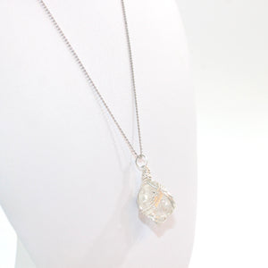 Genuine AAA-Grade Herkimer diamond pendant necklace | ASH&STONE Crystal Jewellery Shop Auckland NZ