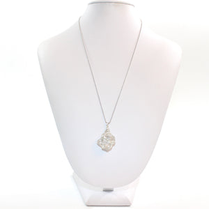 Genuine AAA-Grade Herkimer diamond pendant necklace | ASH&STONE Crystal Jewellery Shop Auckland NZ