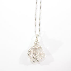 Genuine AAA-Grade Herkimer diamond pendant necklace | ASH&STONE Crystal Jewellery Shop Auckland NZ