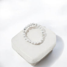 Load image into Gallery viewer, NZ-made howlite crystal bracelet | ASH&amp;STONE Crystal Jewellery Shop Auckland NZ
