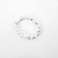 Load image into Gallery viewer, NZ-made howlite crystal bracelet
