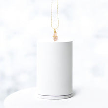 Load image into Gallery viewer, NZ-made natural pink kunzite crystal pendant necklace | ASH&amp;STONE Crystal Jewellery Shop Auckland NZ
