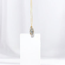Load image into Gallery viewer, Bespoke NZ-made kyanite crystal pendant with 16&quot; chain | ASH&amp;STONE Crystal Jewellery Shop Auckland NZ 
