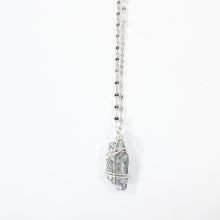 Load image into Gallery viewer, Bespoke NZ-made kyanite crystal pendant necklace  | ASH&amp;STONE Crystal Jewellery Shop Auckland NZ
