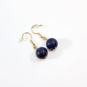 NZ-made lapis lazuli crystal earrings | ASH&STONE Crystal Jewellery Shop Auckland NZ