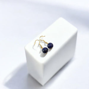 NZ-made lapis lazuli crystal earrings | ASH&STONE Crystal Jewellery Shop Auckland NZ