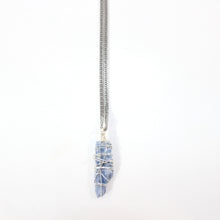 Load image into Gallery viewer, Men&#39;s kyanite crystal pendant necklace | ASH&amp;STONE Crystal Jewellery Shop Auckland NZ
