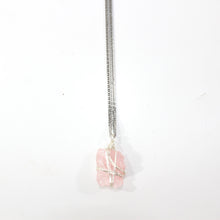 Load image into Gallery viewer, Men&#39;s rose quartz crystal pendant necklace | ASH&amp;STONE Crystal Jewellery Shop Auckland NZ
