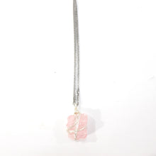 Load image into Gallery viewer, Men&#39;s rose quartz crystal pendant necklace | ASH&amp;STONE Crystal Jewellery Shop Auckland NZ
