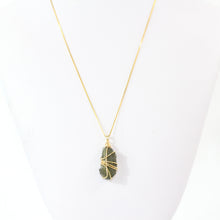 Load image into Gallery viewer, NZ-made genuine moldavite pendant necklace (extremely rare) | ASH&amp;STONE Crystal Jewellery Shop Auckland NZ
