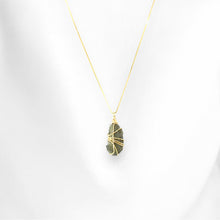 Load image into Gallery viewer, NZ-made genuine moldavite pendant necklace (extremely rare) | ASH&amp;STONE Crystal Jewellery Shop Auckland NZ
