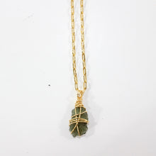 Load image into Gallery viewer, NZ-made genuine moldavite pendant necklace (extremely rare) | ASH&amp;STONE Crystal Jewellery Shop Auckland NZ
