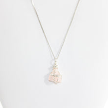 Load image into Gallery viewer, Morganite crystal pendant necklace | ASH&amp;STONE Crystal Jewellery Shop Auckland NZ
