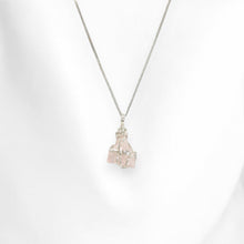 Load image into Gallery viewer, Morganite crystal pendant necklace | ASH&amp;STONE Crystal Jewellery Shop Auckland NZ
