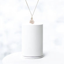 Load image into Gallery viewer, Morganite crystal pendant necklace | ASH&amp;STONE Crystal Jewellery Shop Auckland NZ
