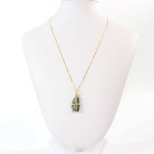 Load image into Gallery viewer, Bespoke NZ-made kyanite crystal pendant necklace | ASH&amp;STONE Crystal Jewellery Shop Auckland NZ
