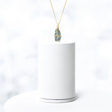 Load image into Gallery viewer, Bespoke NZ-made kyanite crystal pendant necklace | ASH&amp;STONE Crystal Jewellery Shop Auckland NZ
