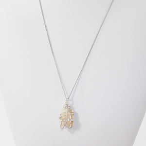 NZ-made opal pendant necklace | ASH&STONE Crystal Jewellery Shop Auckland NZ