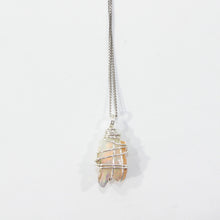 Load image into Gallery viewer, NZ-made opal pendant necklace | ASH&amp;STONE Crystal Jewellery Shop Auckland NZ
