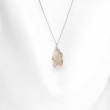 Load image into Gallery viewer, NZ-made opal pendant necklace | ASH&amp;STONE Crystal Jewellery Shop Auckland NZ
