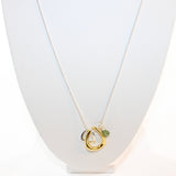 Peridot crystal pendant charm necklace | ASH&STONE Crystal Jewellery Shop Auckland NZ