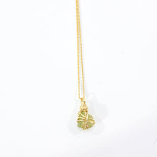 Load image into Gallery viewer, NZ-made peridot crystal pendant necklace | ASH&amp;STONE Crystal Jewellery Shop Auckland NZ
