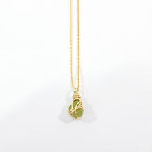 Load image into Gallery viewer, NZ-made peridot crystal pendant necklace | ASH&amp;STONE Crystal Jewellery Shop Auckland NZ
