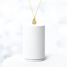 Load image into Gallery viewer, NZ-made peridot crystal pendant necklace | ASH&amp;STONE Crystal Jewellery Shop Auckland NZ
