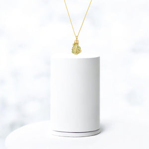 NZ-made peridot crystal pendant necklace | ASH&STONE Crystal Jewellery Shop Auckland NZ