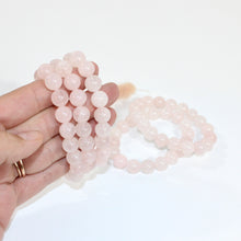 Load image into Gallery viewer, Rose quartz crystal bracelet | ASH&amp;STONE Crystal Jewellery Shop Auckland NZ

