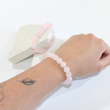 Load image into Gallery viewer, Rose quartz crystal bracelet | ASH&amp;STONE Crystal Jewellery Shop Auckland NZ
