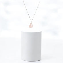 Load image into Gallery viewer, NZ-made rose quartz crystal pendant necklace | ASH&amp;STONE Crystal Jewellery Shop Auckland NZ
