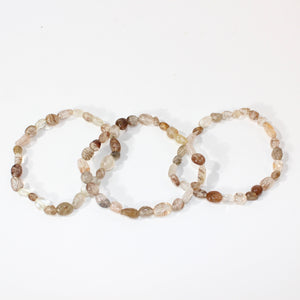 NZ-made rutilated crystal bracelet | ASH&STONE Crystal Jewellery Shop Auckland NZ