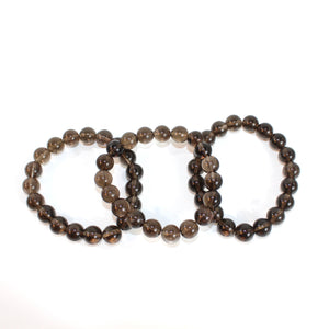 Smoky quartz crystal bracelet | ASH&STONE Crystal Jewellery Shop Auckland NZ