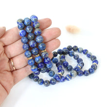 Load image into Gallery viewer, NZ-made sodalite crystal bracelet | ASH&amp;STONE Crystal Jewellery Shop Auckland NZ
