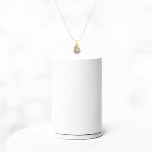 Bespoke NZ-made tanzanite crystal pendant necklace | ASH&STONE Crystal Jewellery Shop Auckland NZ