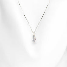 Load image into Gallery viewer, Bespoke NZ-made tanzanite crystal pendant necklace | ASH&amp;STONE Crystal Jewellery Shop Auckland NZ
