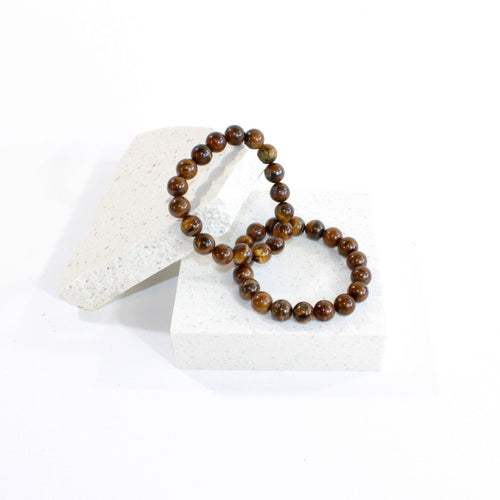 NZ-made tigers eye crystal bracelet | ASH&STONE Crystal Jewellery Shop Auckland NZ