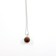 Load image into Gallery viewer, NZ-made tigers eye crystal pendant necklace | ASH&amp;STONE Crystal Jewellery Shop Auckland NZ
