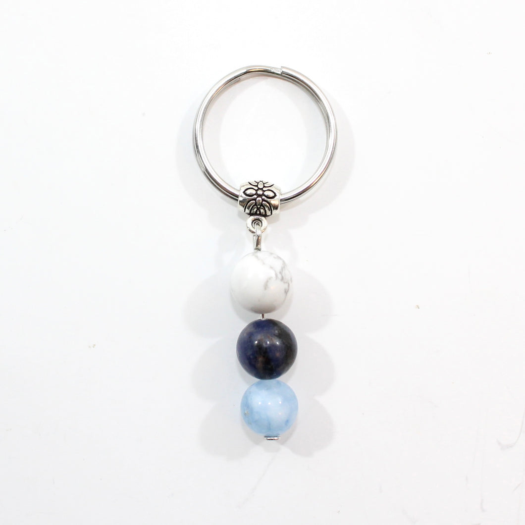 Crystal key ring with meaning card | choose your favourite