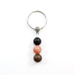 Crystal key ring with meaning card | choose your favourite