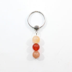 Crystal key ring with meaning card | choose your favourite