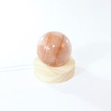 Fire quartz sphere crystal lamp | ASH&STONE Crystal Shop Auckland NZ