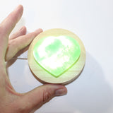 Fluorite crystal heart lamp | ASH&STONE Crystal Shop Auckland NZ