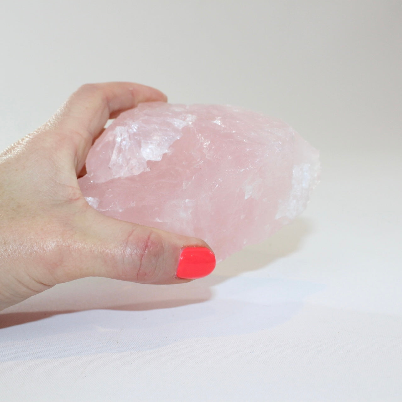 Rose quartz crystal lamp | ASH&STONE Crystal Shop Auckland NZ