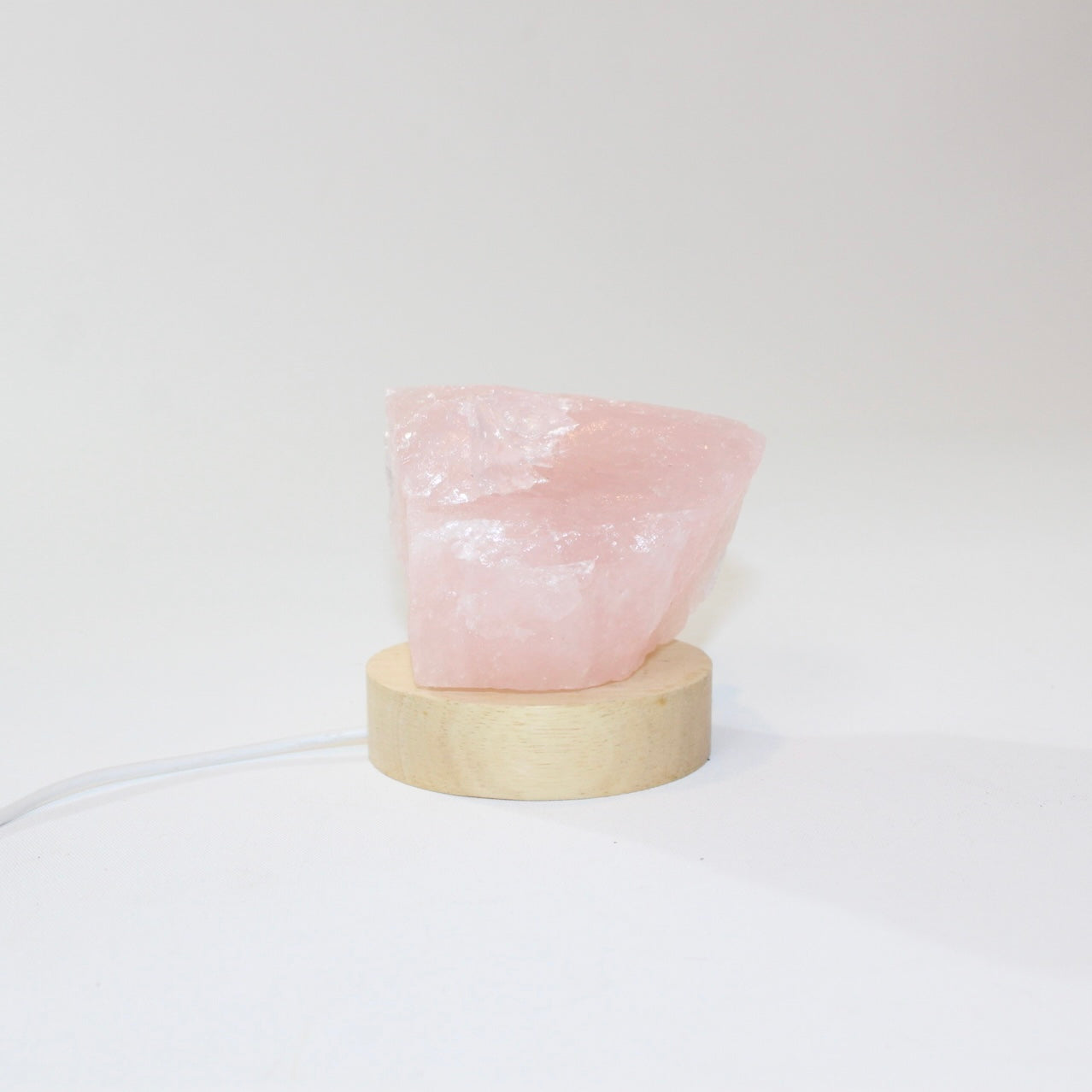 Rose quartz crystal lamp | ASH&STONE Crystal Shop Auckland NZ